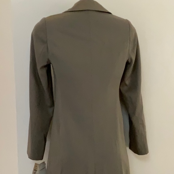 NWT Calvin Klein 100% Wool Trench Coat Size 2P - Picture 6 of 15
